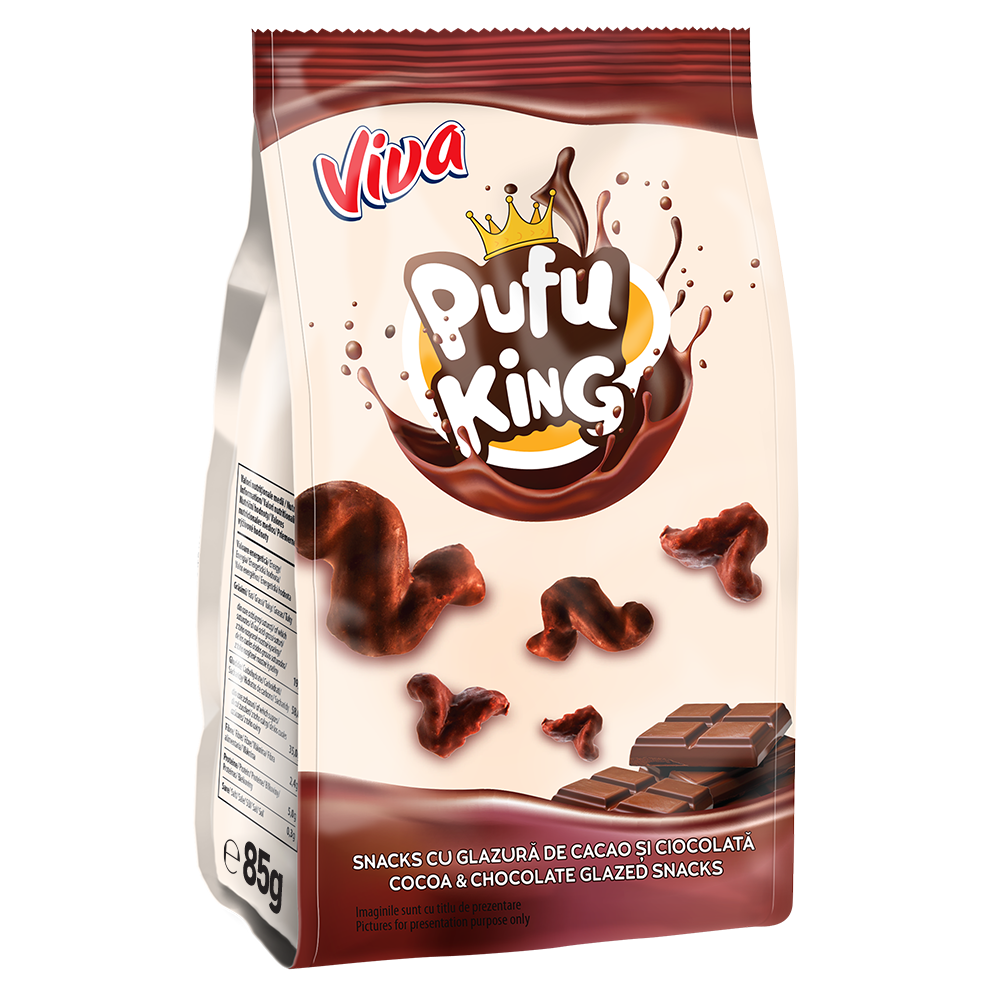 Snacks choco Pufu King Viva 85g